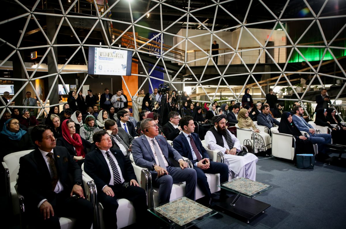 نائبة رئيس الجمهورية لشؤون المرأة والأسرة تتحدث عن حضور 4133 مديرة في 10 آلاف شركة معرفية 2 HVK 6124