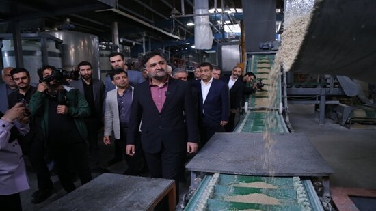 Iran unveils four home-made strategic petrochemical industry products 1 IMG 3533