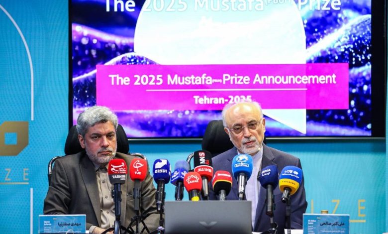 Three laureates announced for Mustafa prize 2025 1 IMG 7506