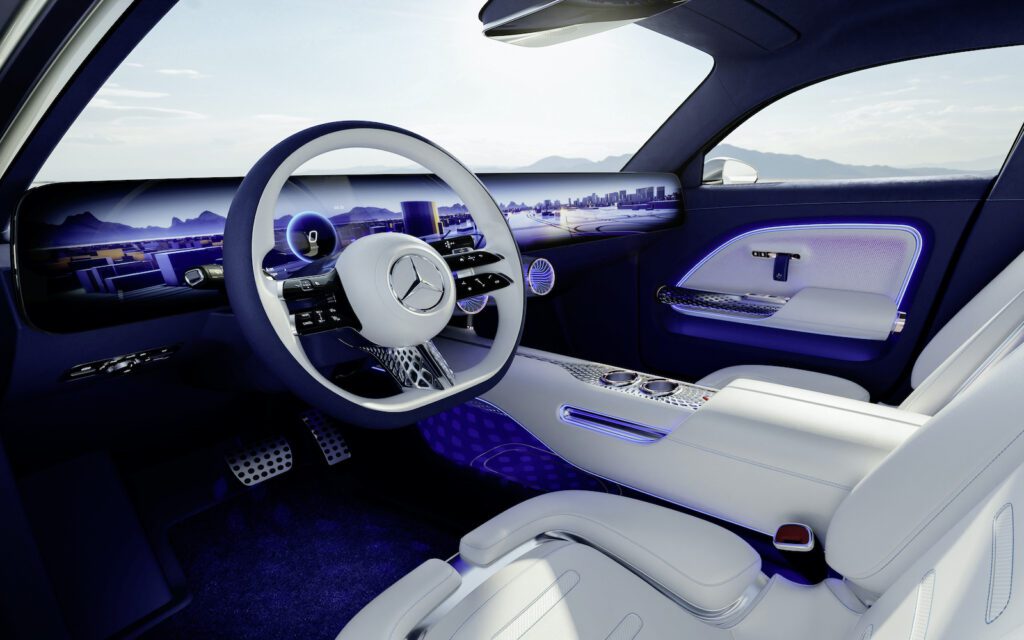 Mercedes Benz EQXX Konzept Auto elektro elektrisch 4